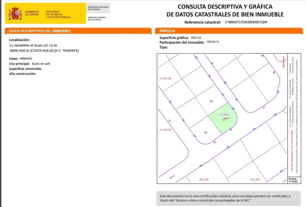 Parcela con Proyecto y Licencia en Roque del Conde 6