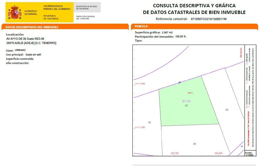 ¡Oportunidad de Inversión! Parcela en Golf de Adeje 4