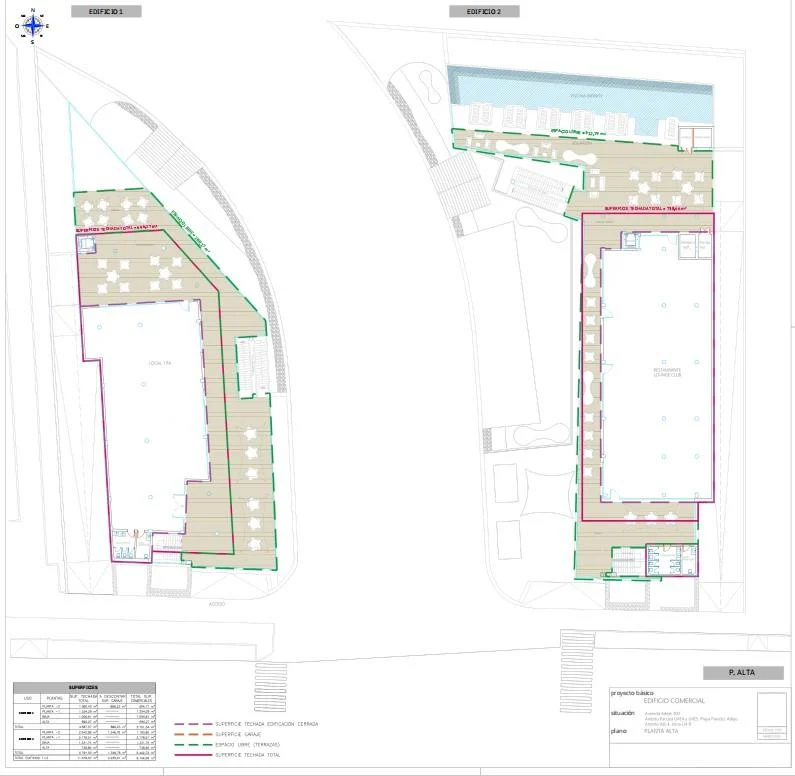 Parcela + Proyecto de centro comercial en Playa Paraíso 12