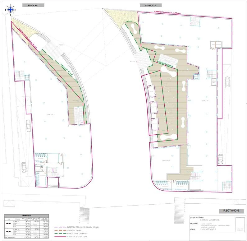 Parcela + Proyecto de centro comercial en Playa Paraíso 10