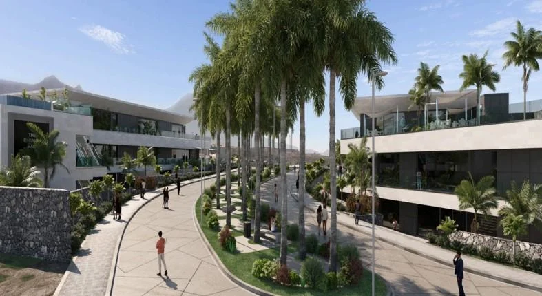 Parcela + Proyecto de centro comercial en Playa Paraíso 4