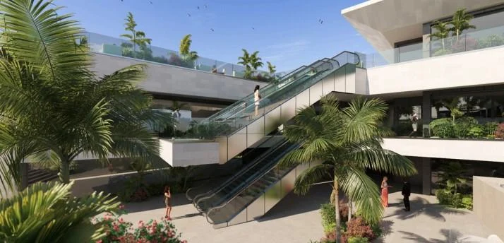 Parcela + Proyecto de centro comercial en Playa Paraíso 3