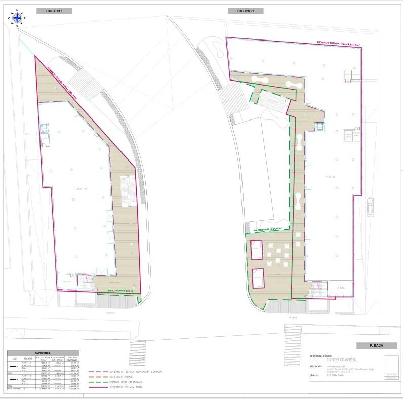 Parcela + Proyecto de centro comercial en Playa Paraíso 11