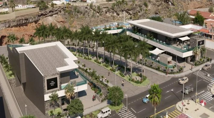 Parcela + Proyecto de centro comercial en Playa Paraíso